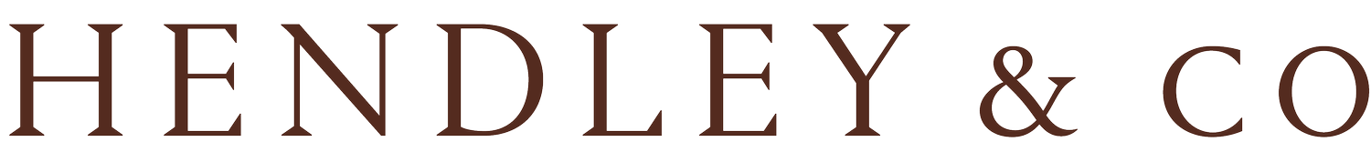 Wordmark graphic from Hendley & Co.