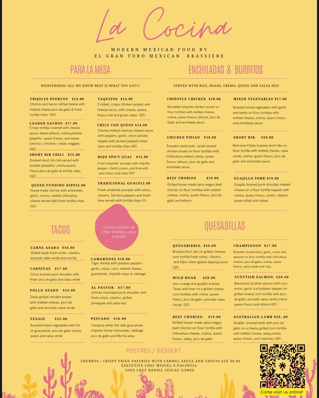 Recent Instagram photo from El Gran Toro Mexican Brasserie