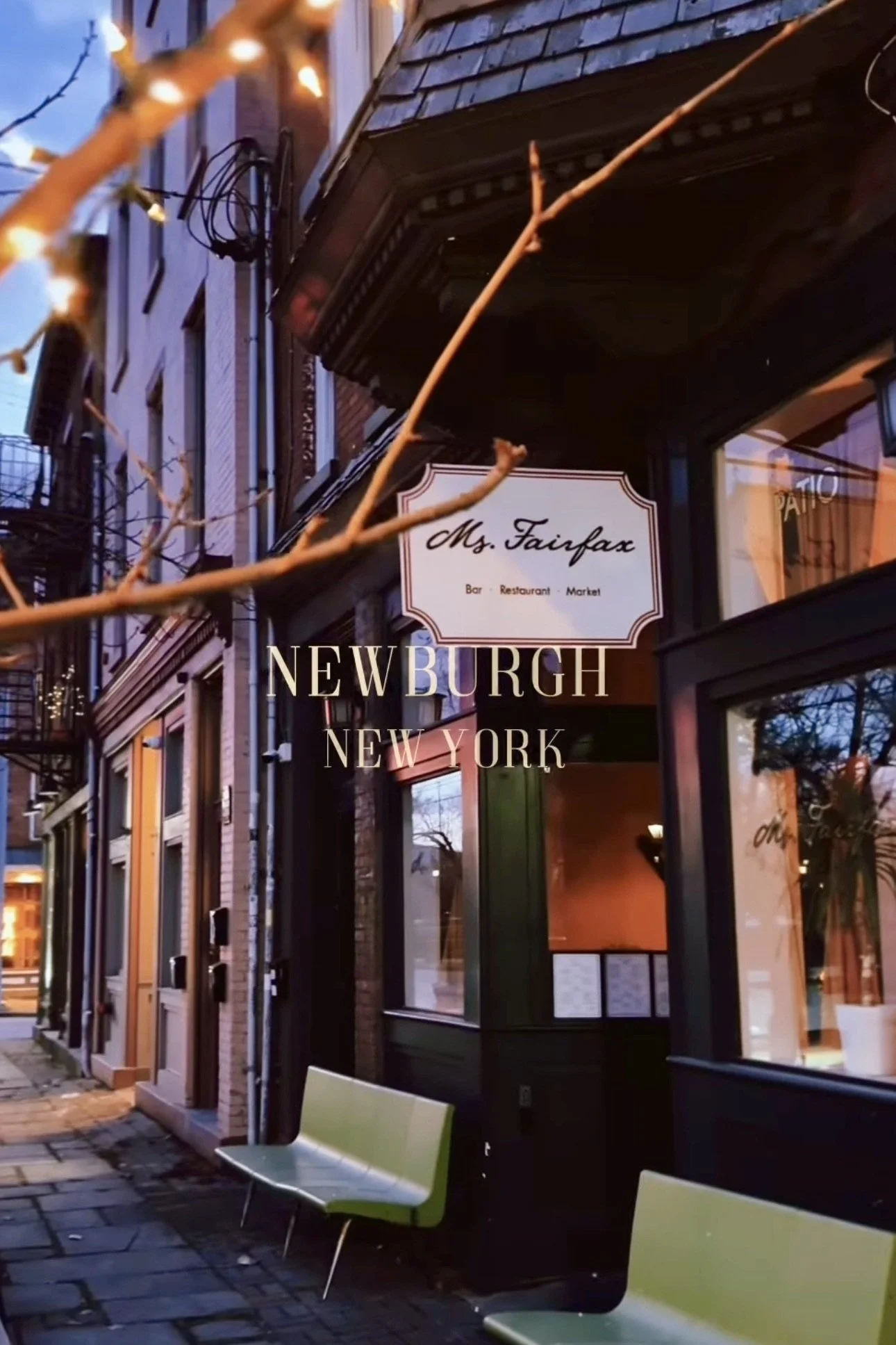 Dining image from Ms. Fairfax in downtown Newburgh