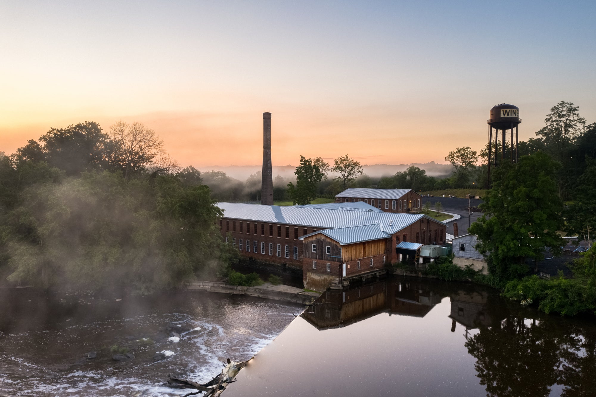 Exterior grounds at City Winery Hudson Valley