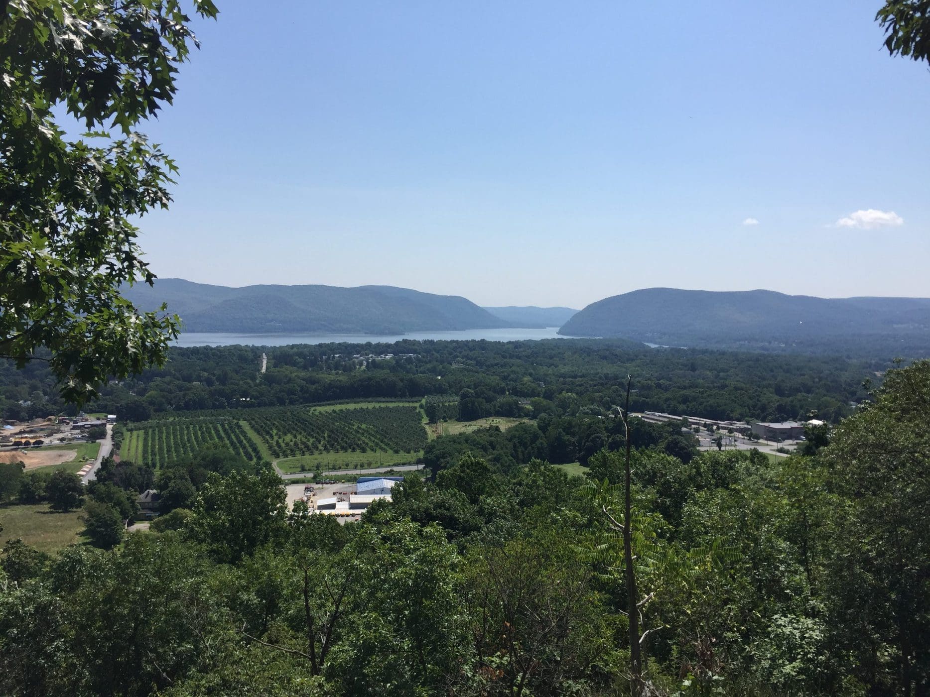 View from Snake Hill trail in the Hudson Valley